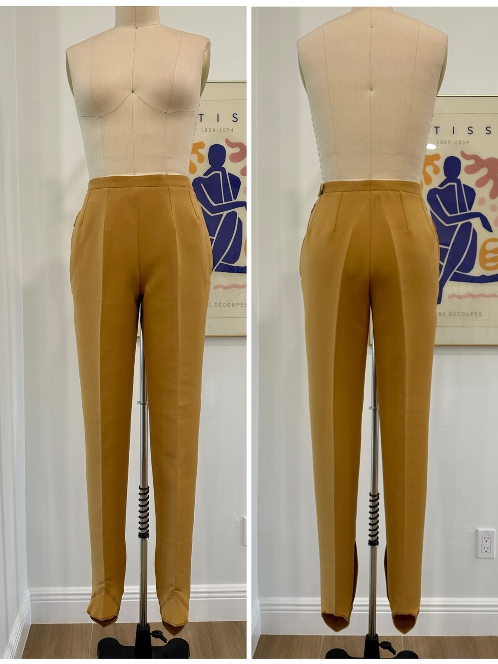 Vintage Tailored High Waist Sturup Pants